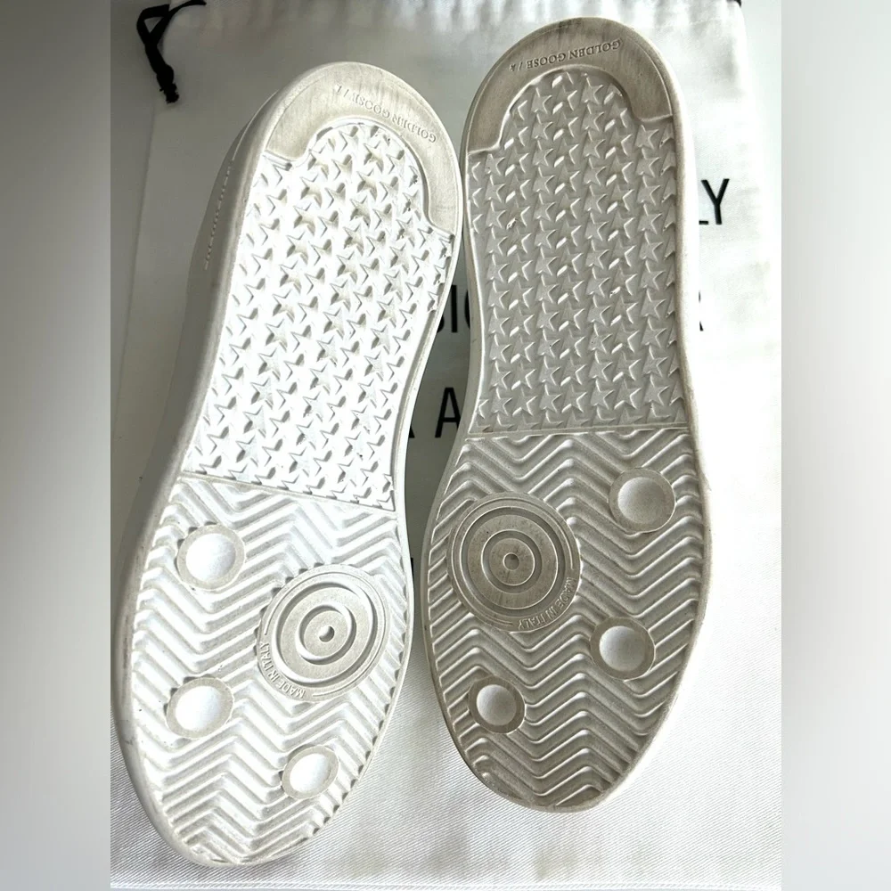 GOLDEN GOOSE PURE STAR SNEAKERS SIZE 7 - Picture 12 of 12